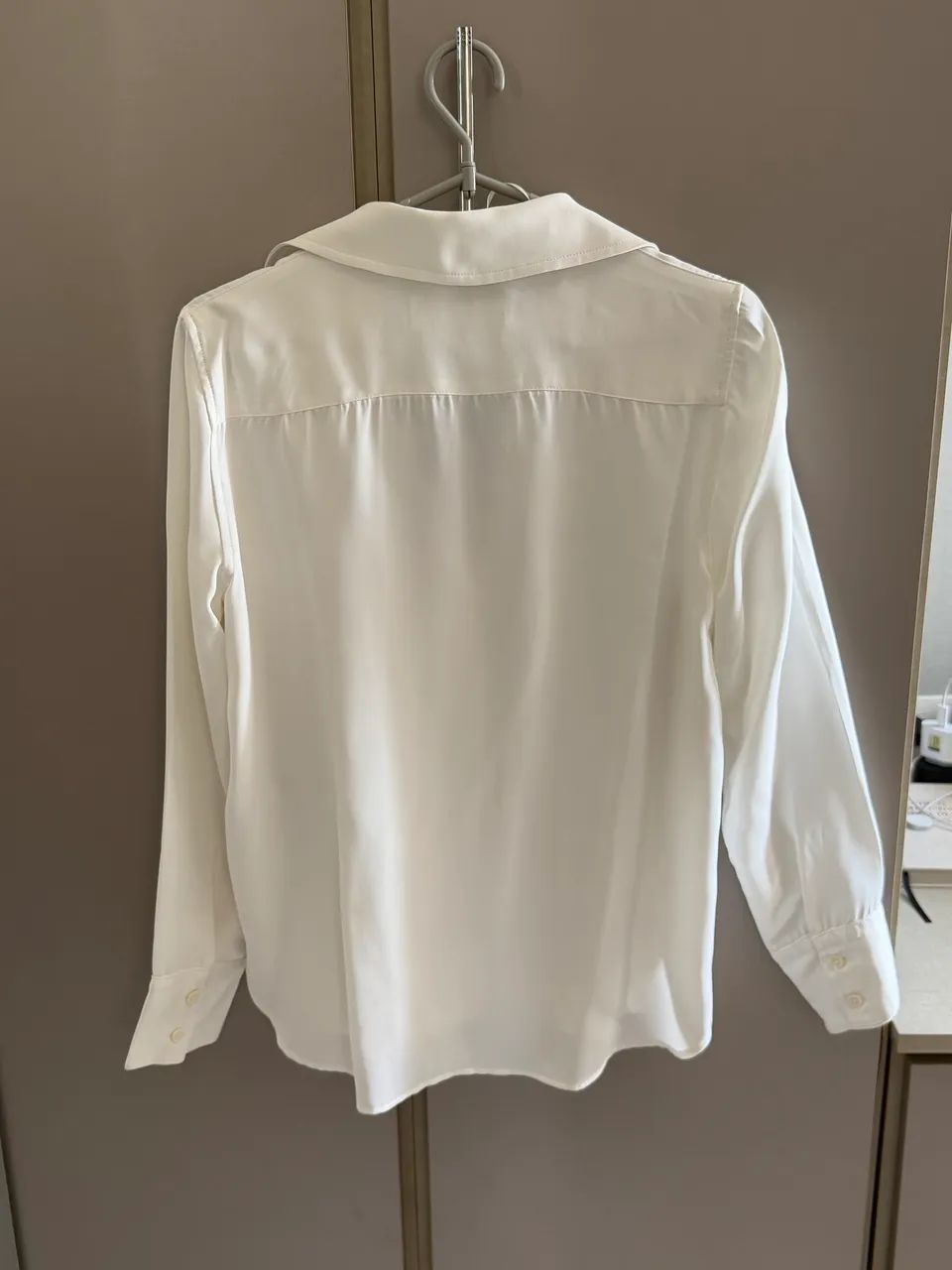 Camisa Zara off white P - Foto 3