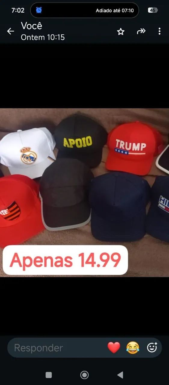 Chapéu bordados perfeitos p vender rápido  - Foto 3