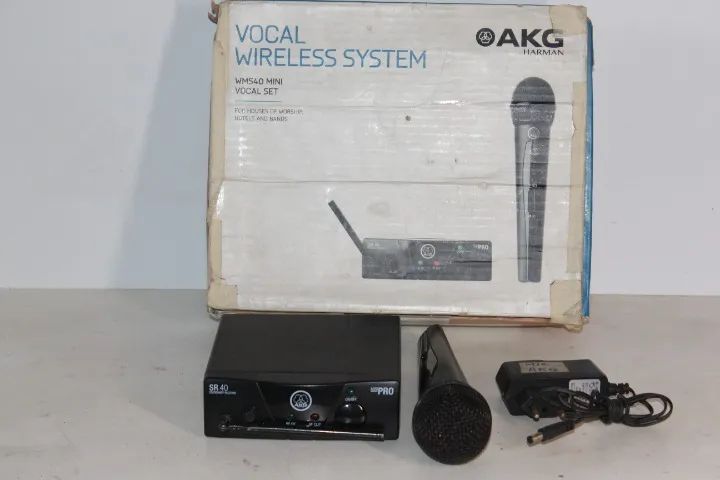 microfone akg wms40 mini vocal - Foto 3