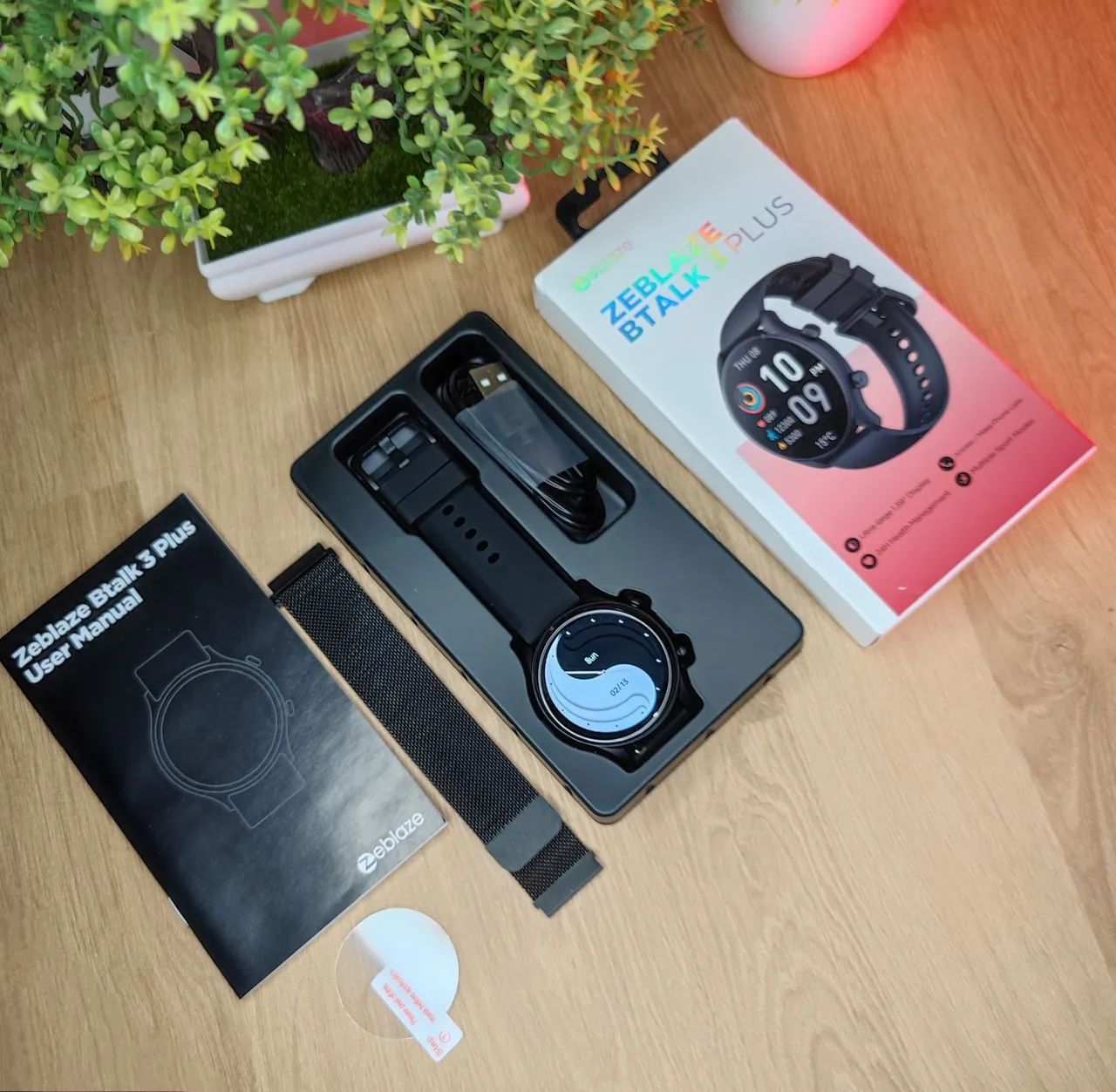 Zeblaze btalk 3 plus Redondo mais pulseira - Foto 5
