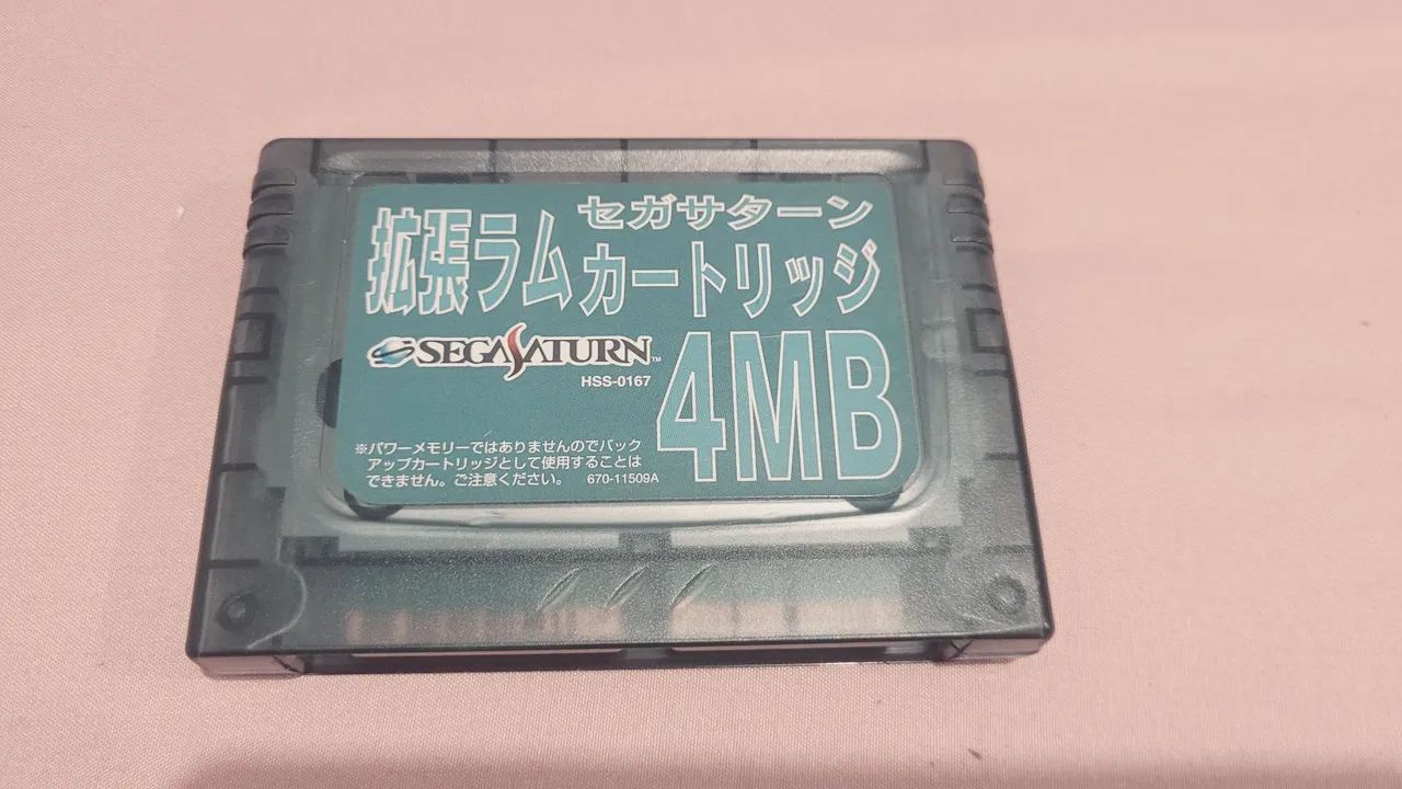Cartucho Sega Saturn 