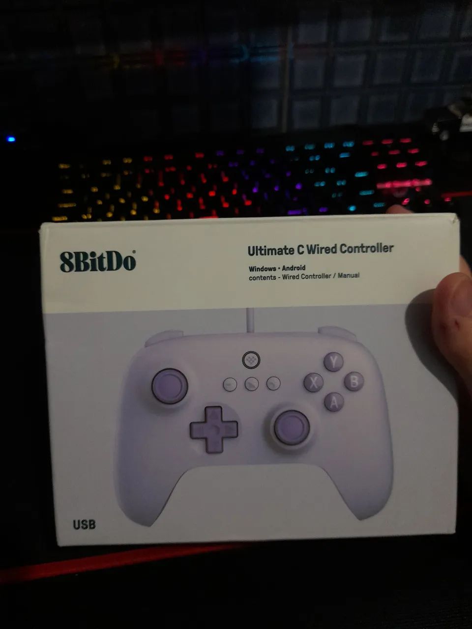 Controle 8bitdo ultimate C wired (com defeito) - Foto 3