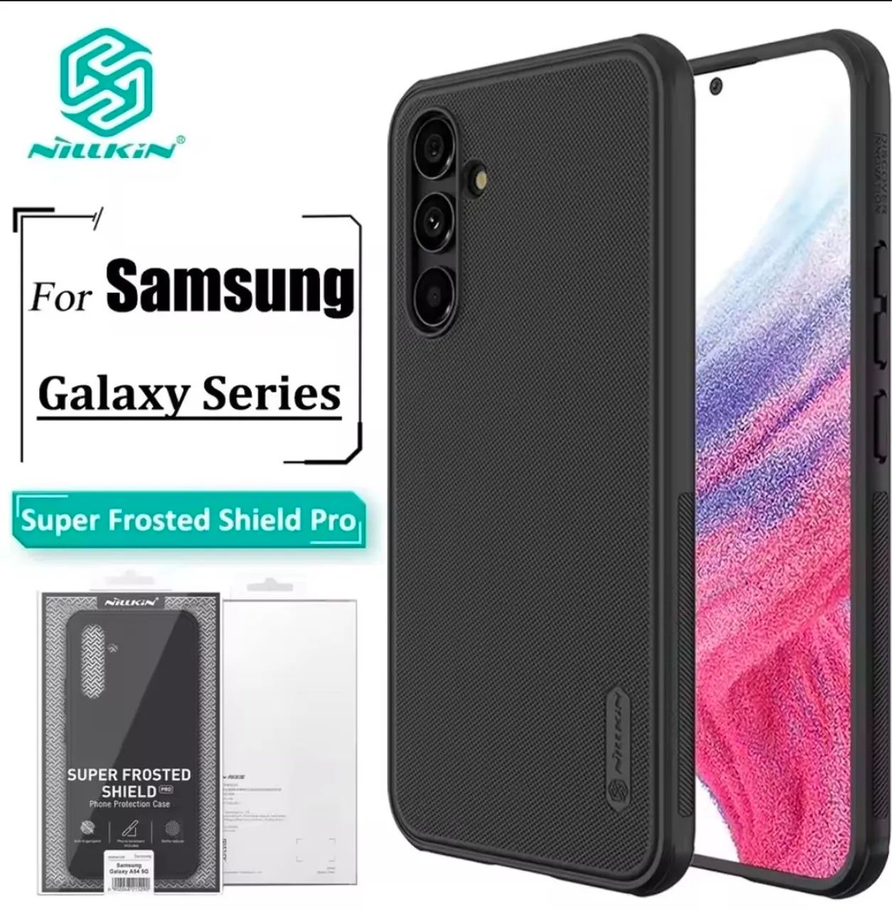 Capa Case Nillkin Galaxy A56 Preta
