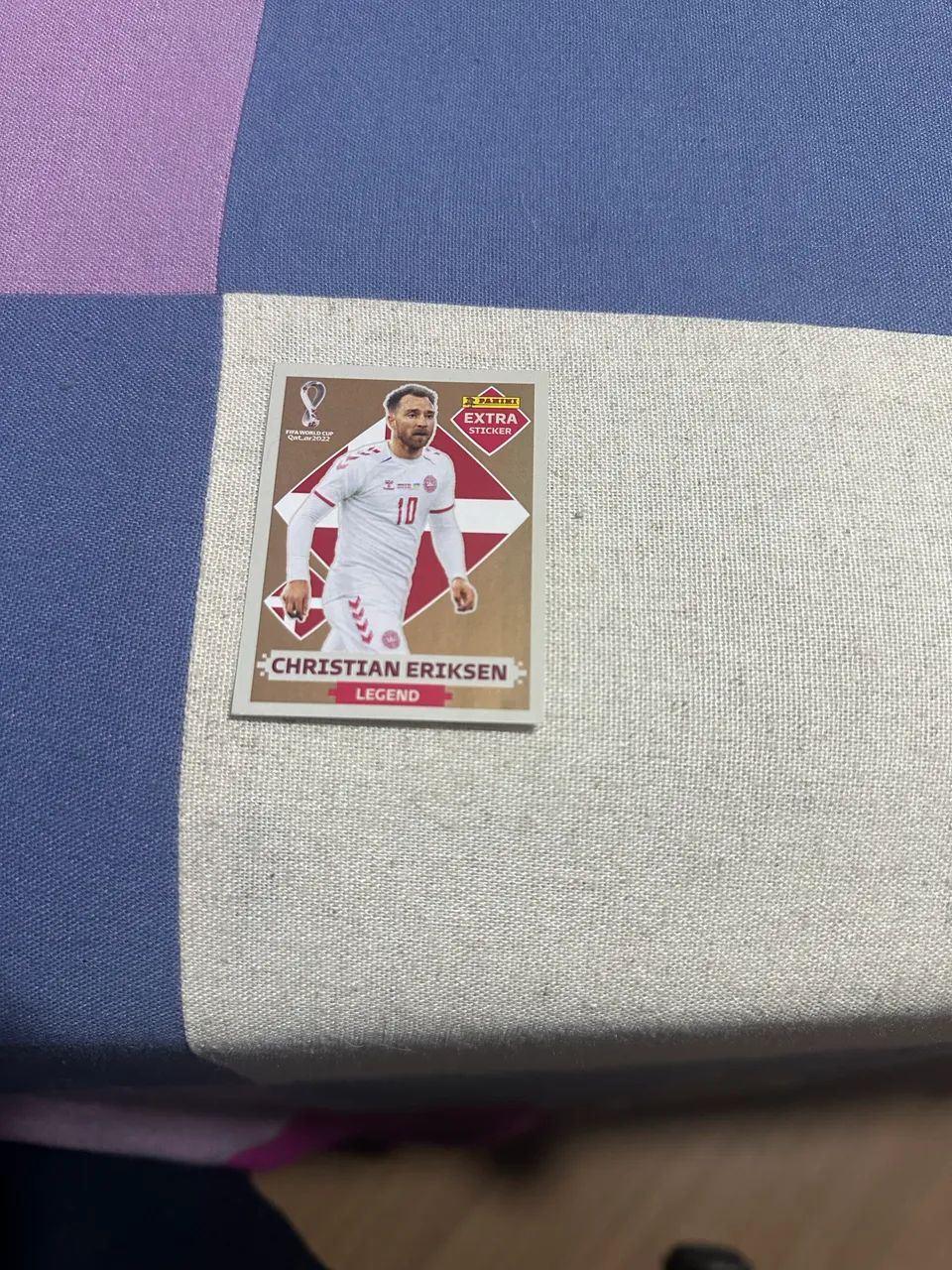&TEAM BtL ショケ特典　2セット Figurinha Copa 2022 Legend Eriksen - Hobbies e coleções - Parque