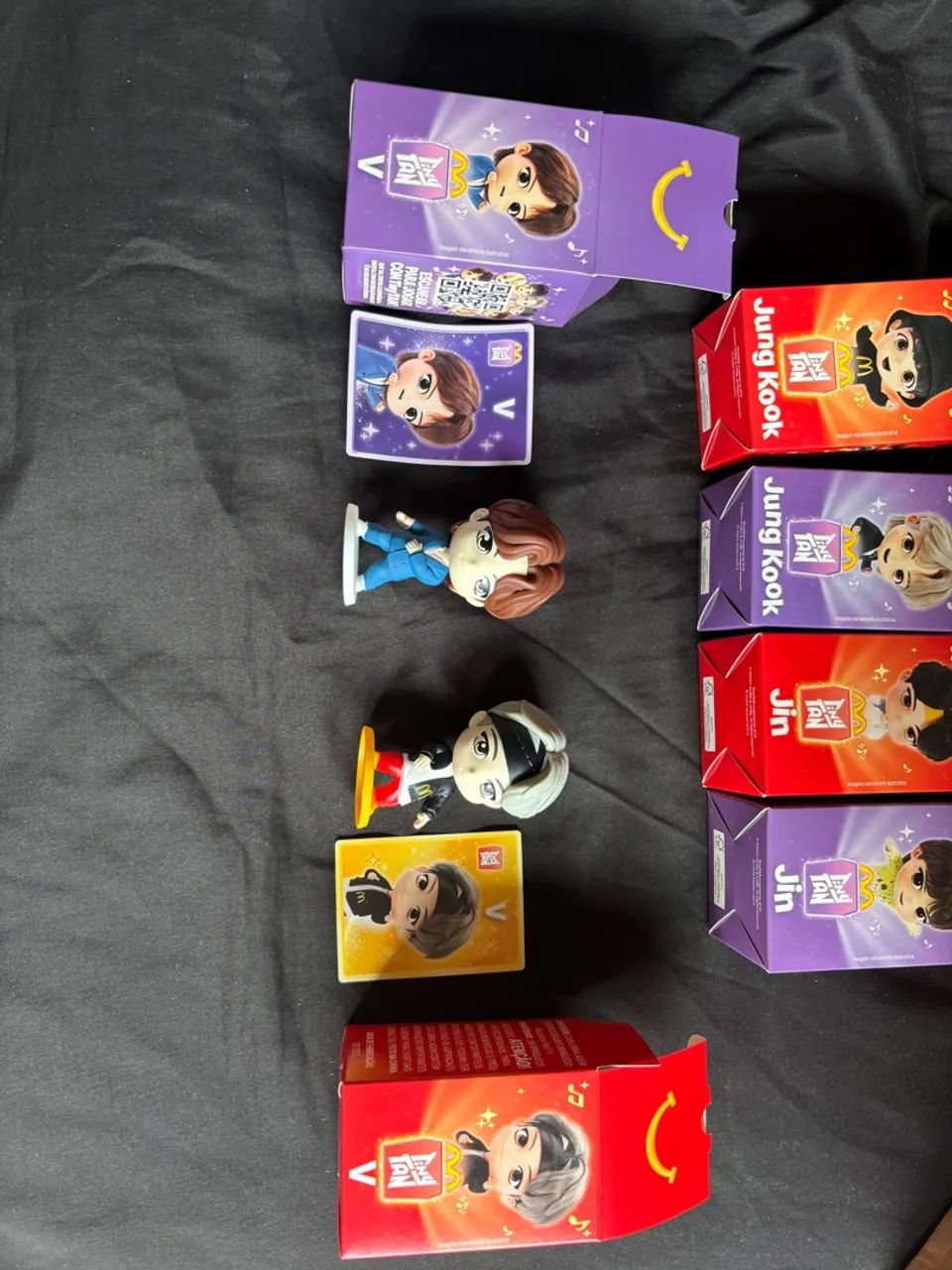 Coleção BTS TinyTAN McDonald?s - 14 Bonecos em Caixas - Foto 2