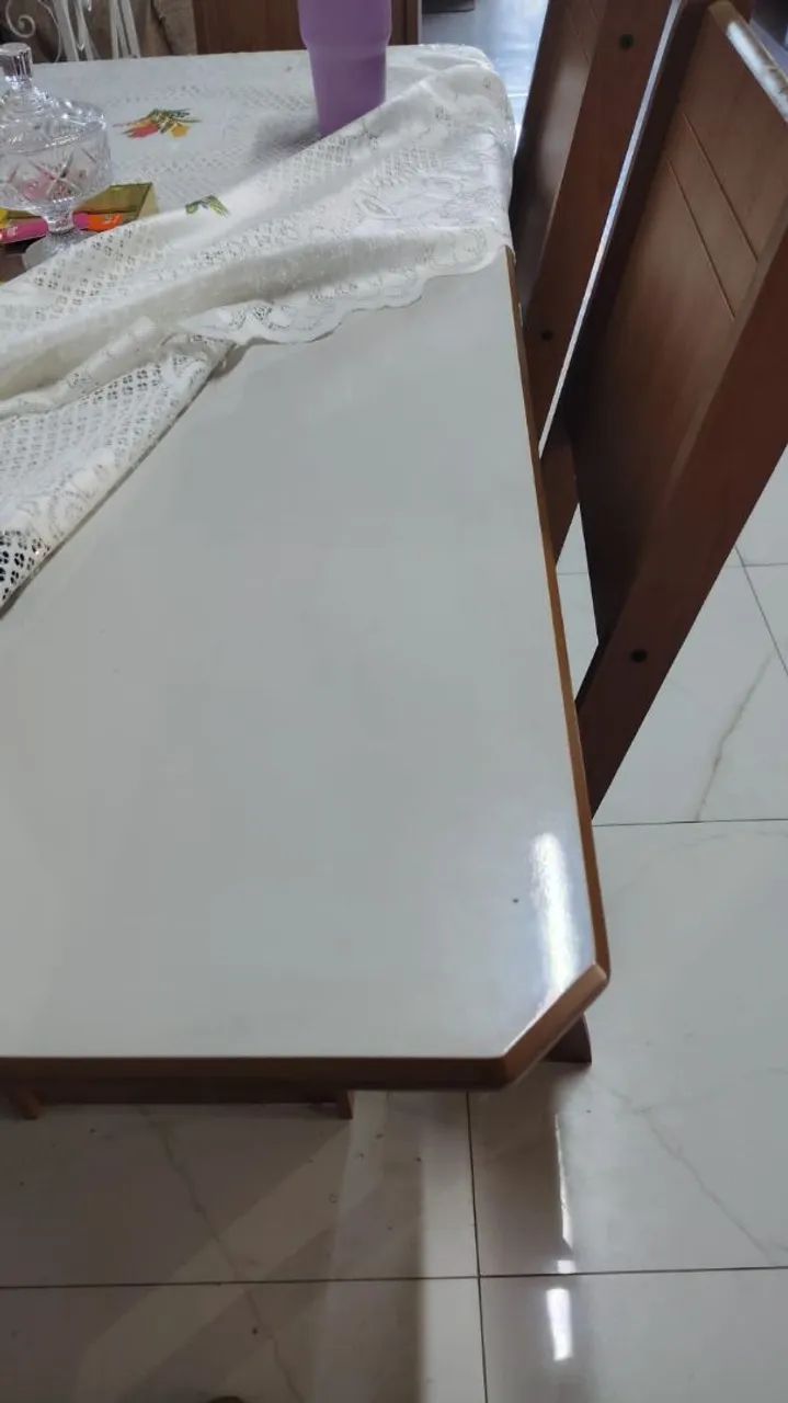 Conjunto de mesa com 6 cadeiras - Foto 3