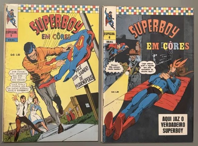  Superboy em Cores EBAL 1 a 6 - Sequência Inicial 1969 - Foto 4