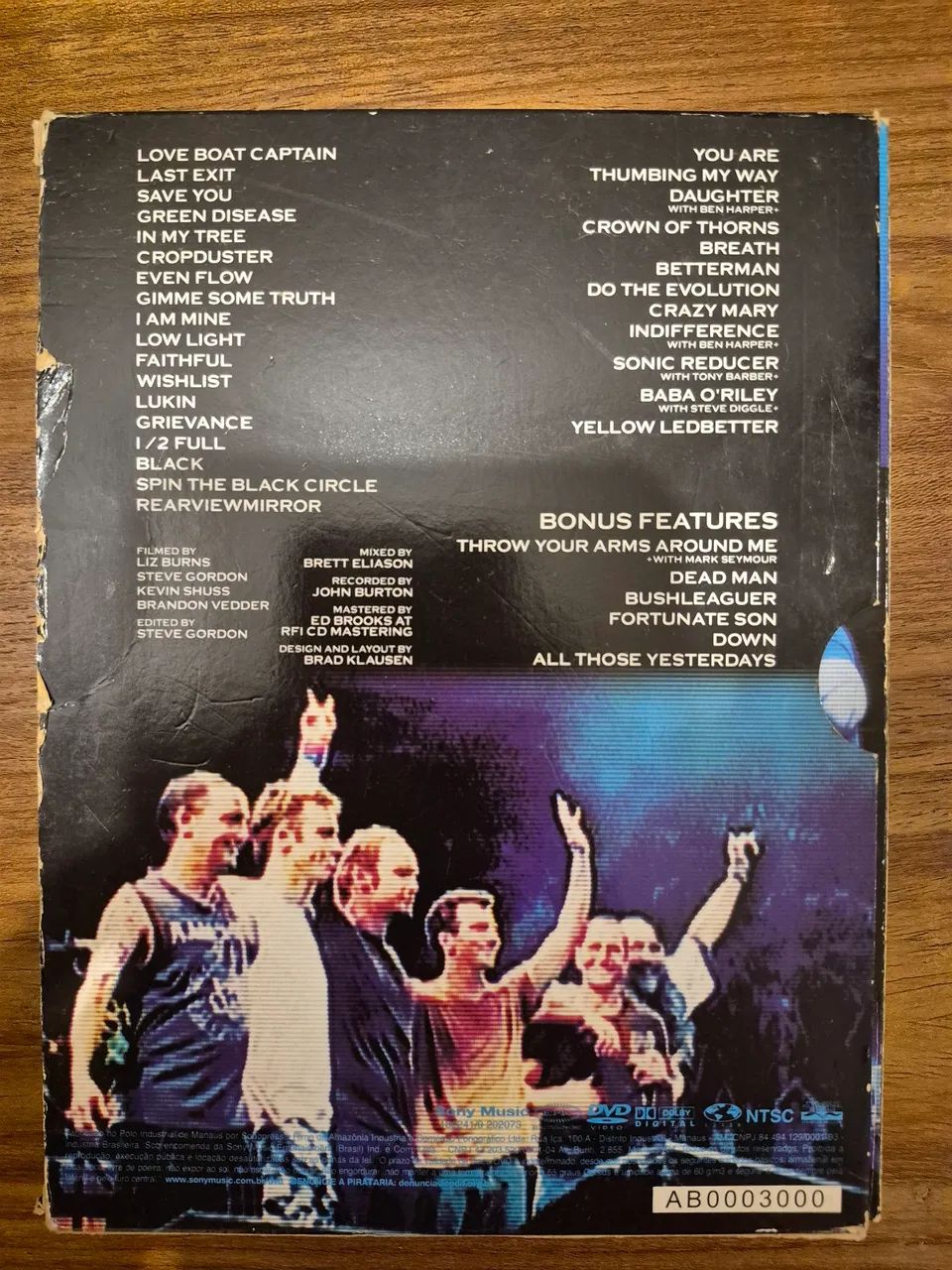 DVD Pearl Jam - Live At The Garden - DVD, Blu-Ray e Vídeo Cassete