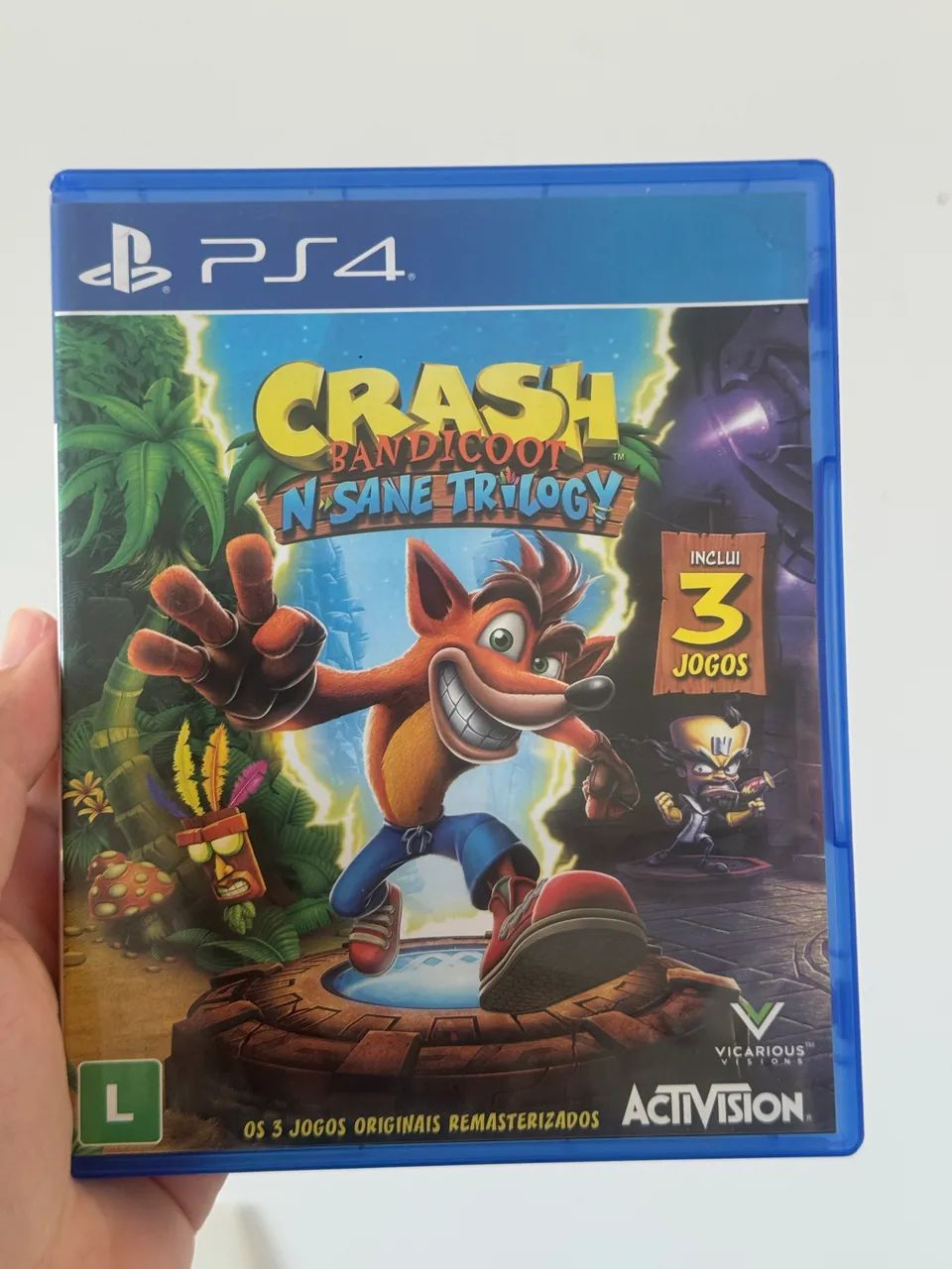 Crash ps4 impecável 