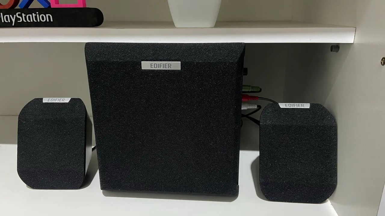 Caixa de som EDIFIER 2.1 X100B 15w rms - Foto 3