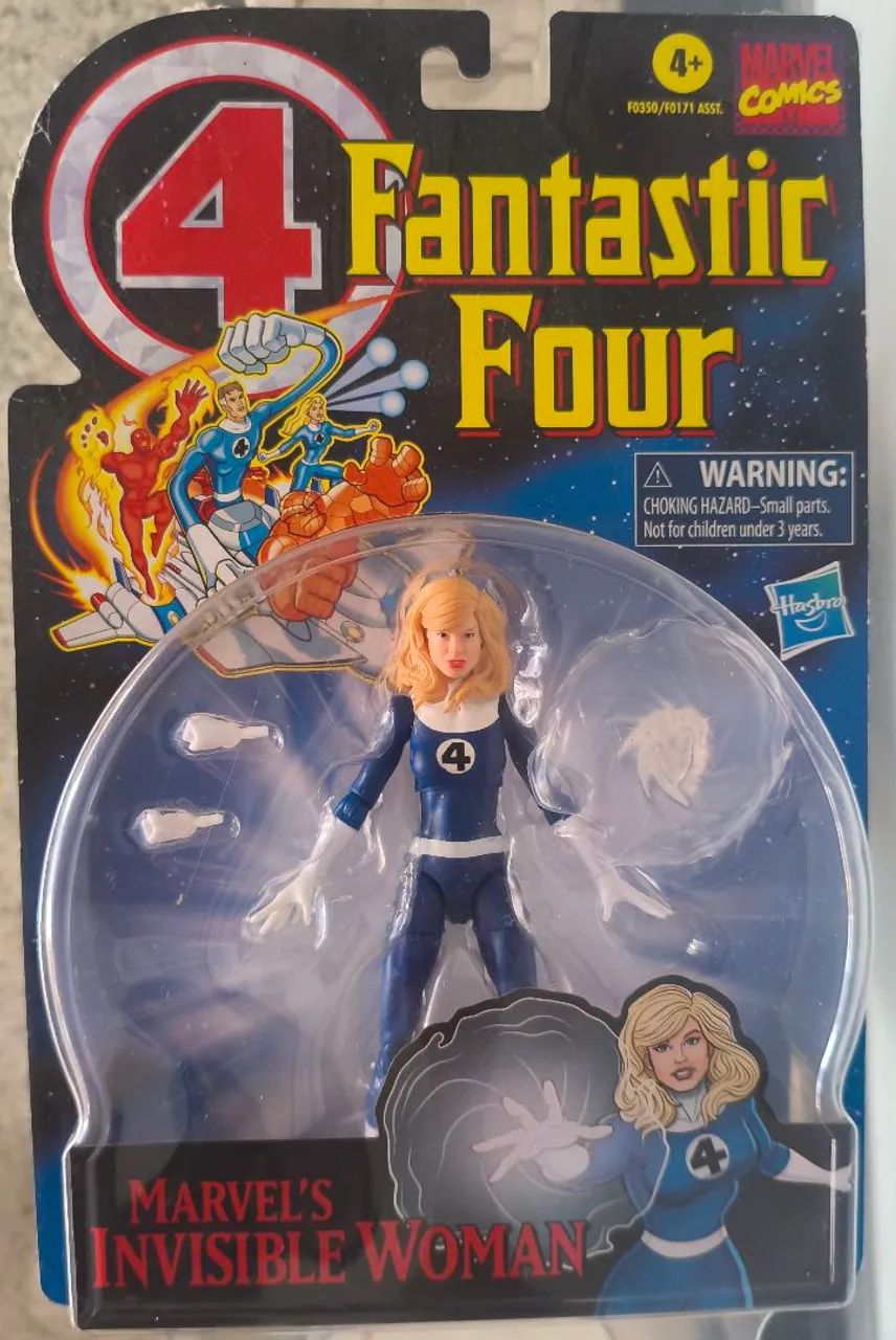 MARVEL LEGENDS/ FANTASTIC FOUR MULHER INVISÍVEL 