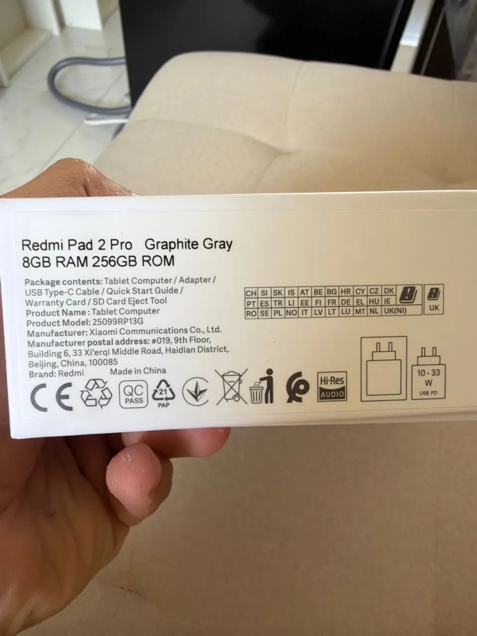 Tablet Xiaomi 2 pro 8gb/256gb na caixa - Foto 2