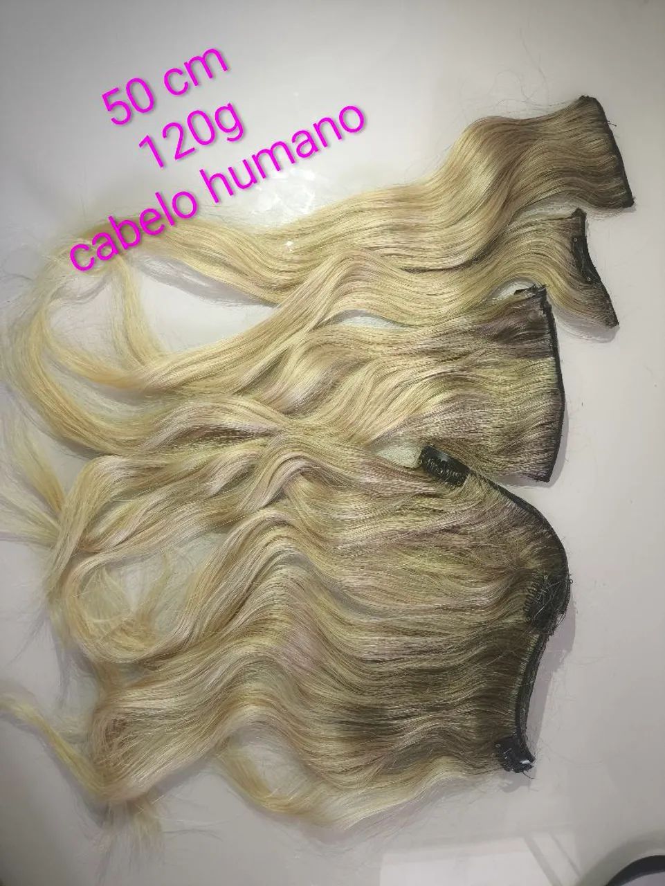 Cabelo humano loiro - Foto 2