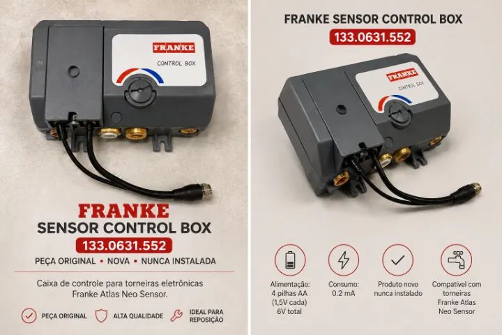 Franke Sensor Control Box 133.0631.552 - Caixa de Controle