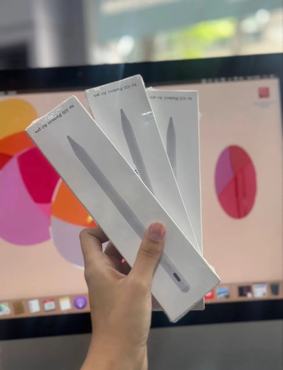 APPLE PENCIL 1a LINHA NOVA LACRADA MESMAS FUNÇÕES DA ORIGINAL 