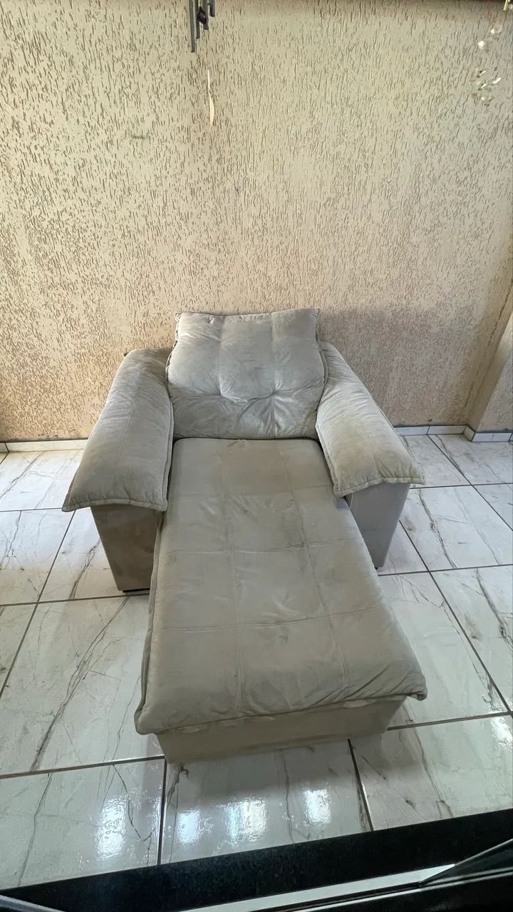 Poltrona Retrátil Usada  - Foto 3