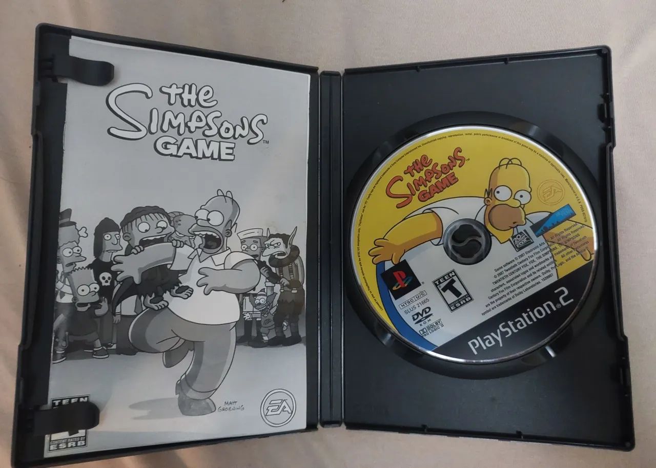 Jogos SIMPSONS Ps2 - Foto 3