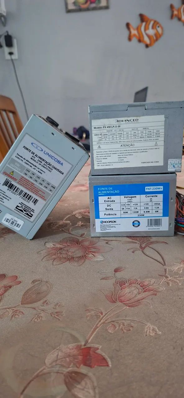 3 Fontes 230w - Funcionando!