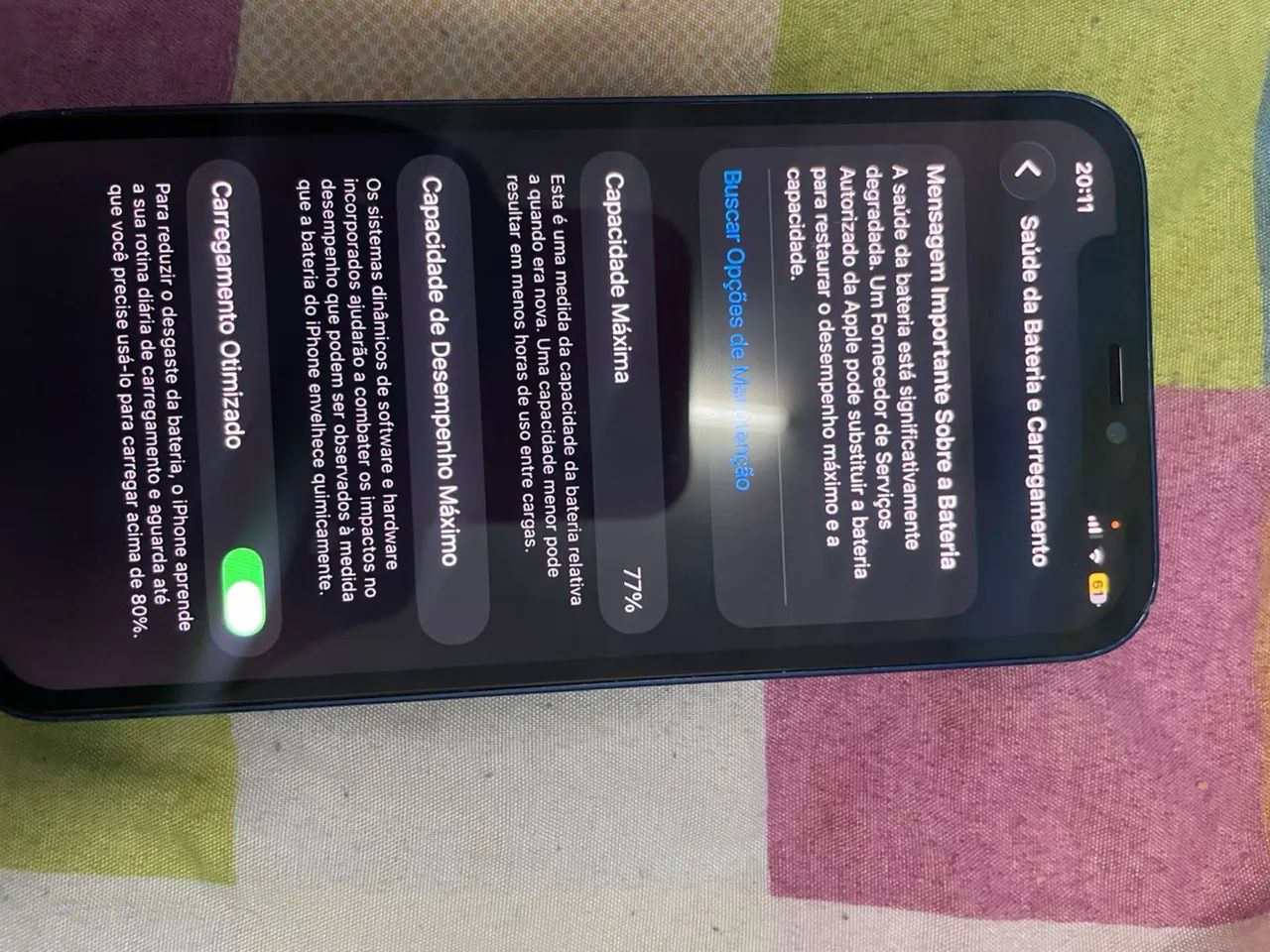 Vendo ou troco iphone 12 tem detalhes! - Foto 4