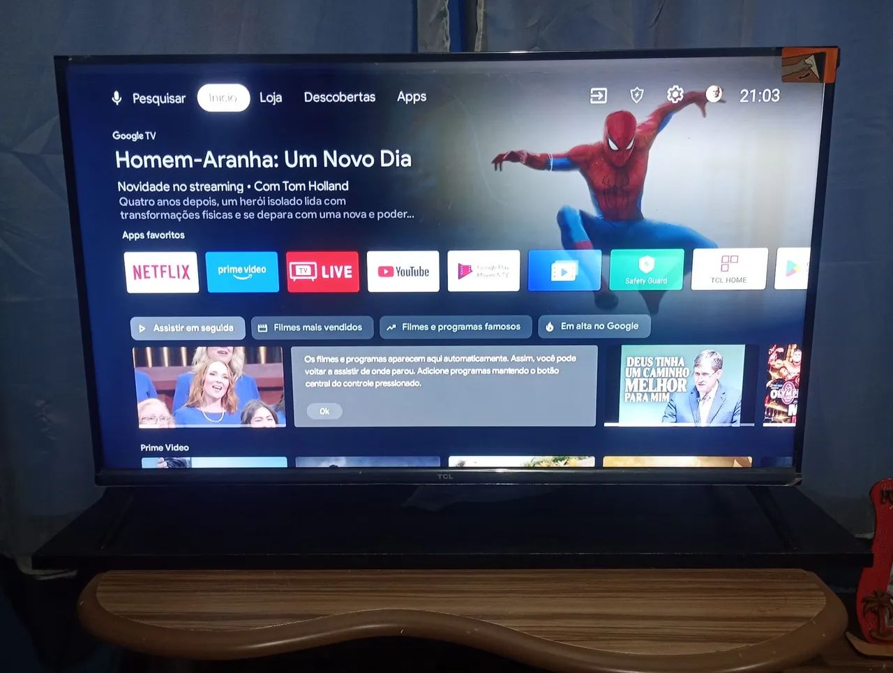 TV TCL 32 polegadas smart  - Foto 2
