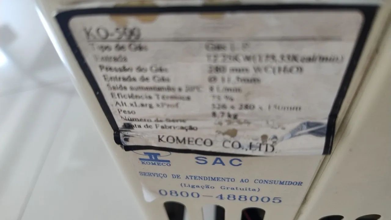 Aquecedor a gás Komeco KO 500 - Foto 3