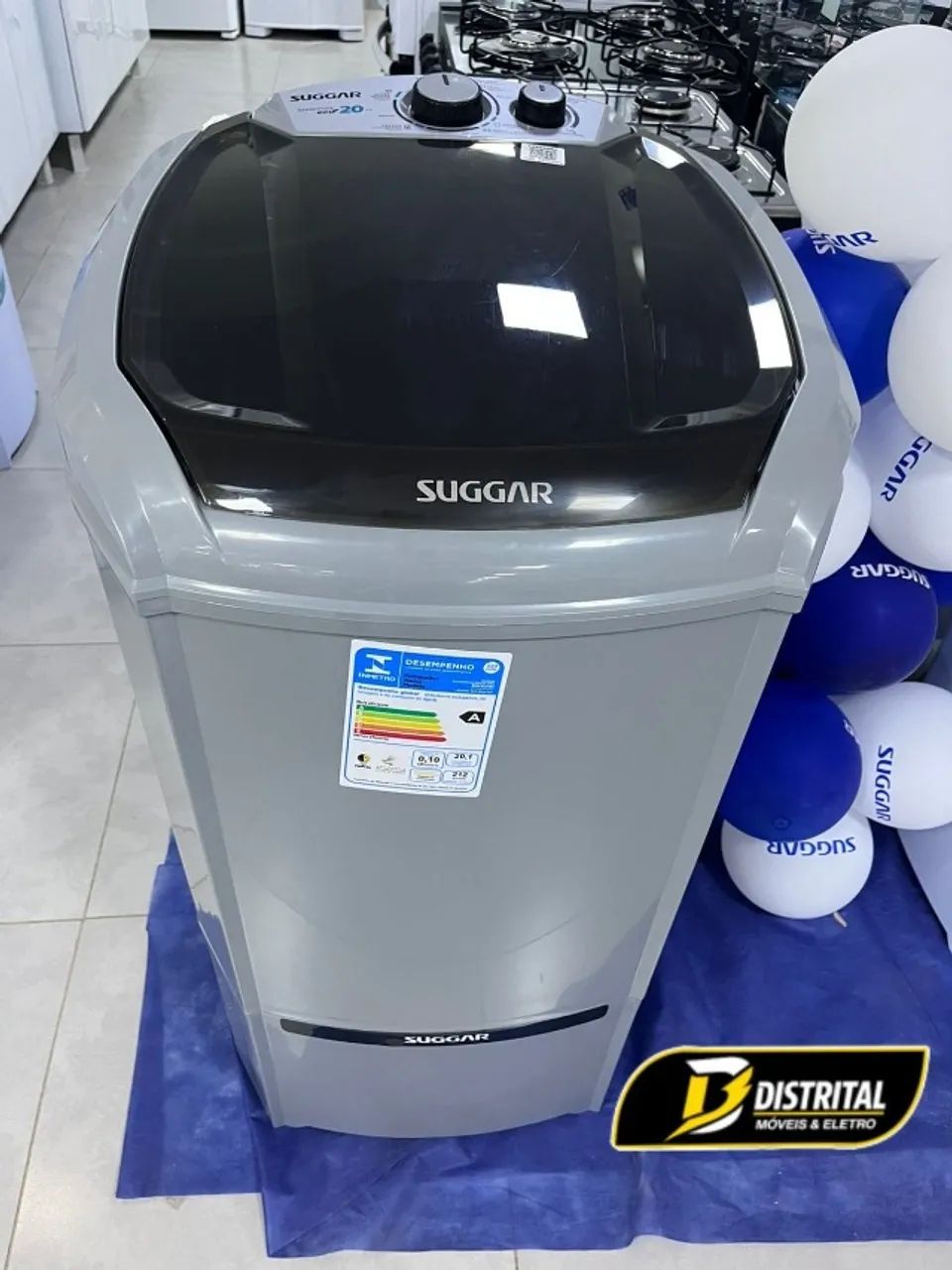 Tanquinho EcoMax 20Kg Suggar Novo