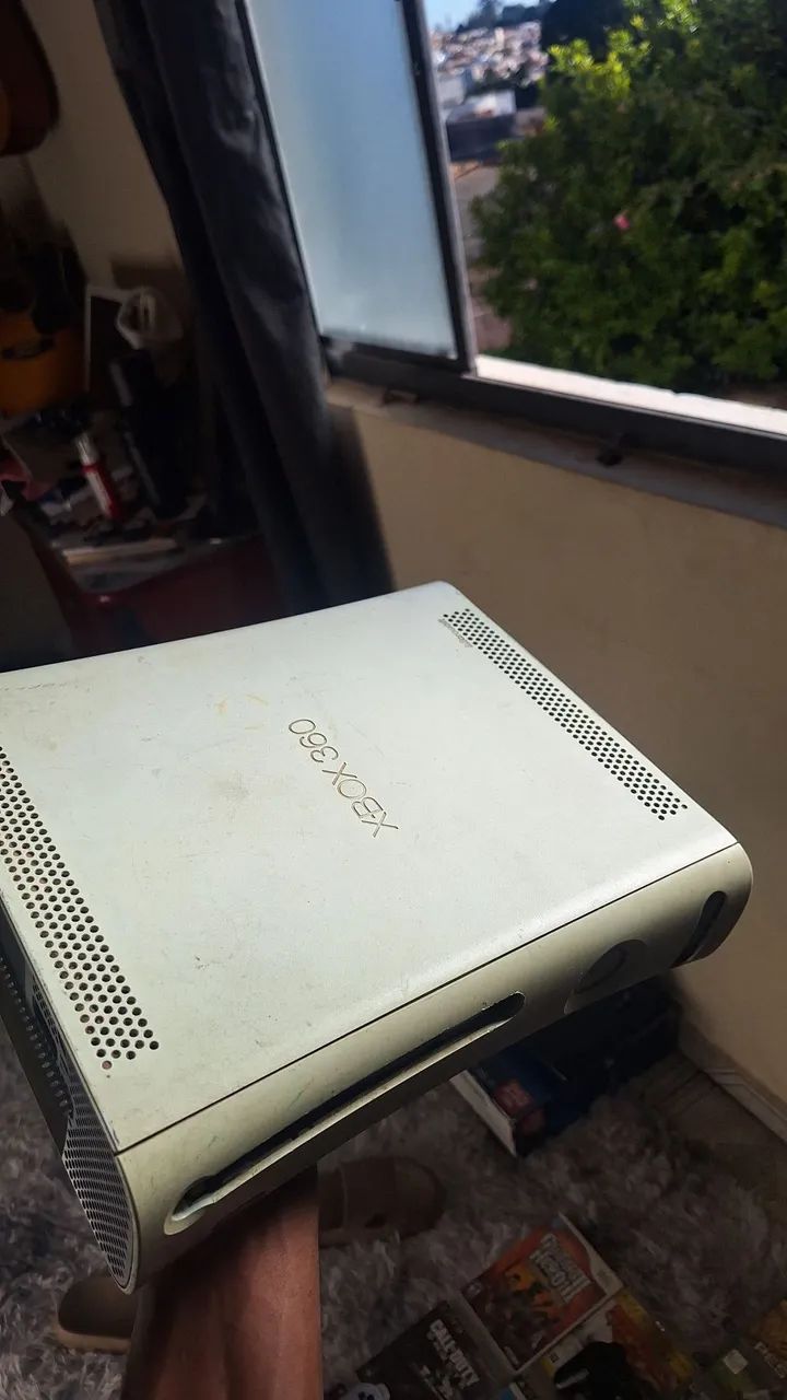 Xbox 360 bloqueado com fonte - Foto 3