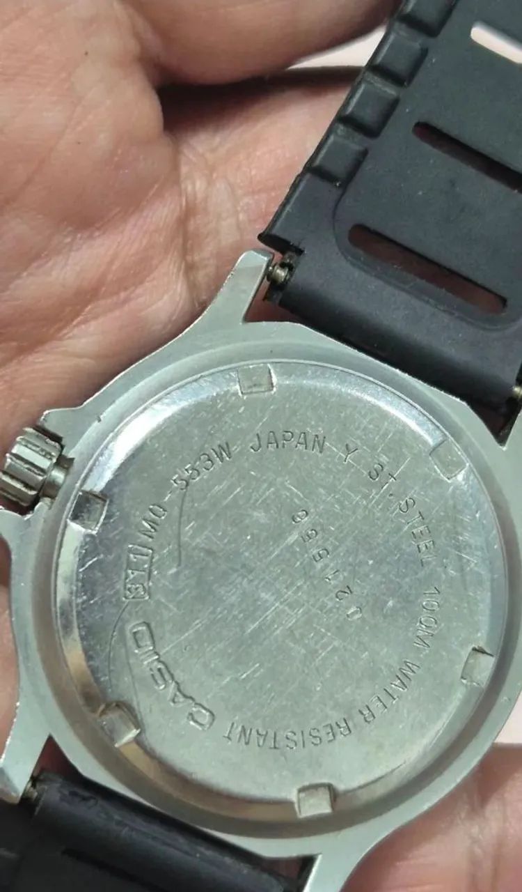 Relógio CASIO MQ-553W 100 METROS  -  ÓTIMO ESTADO - Foto 5