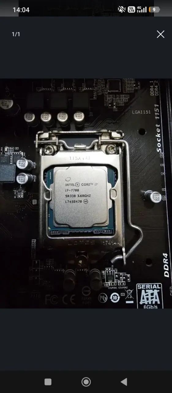 Processador i7 7700 4 Núcleos 8 Threads 3.6 a 4.2GHz - Foto 2