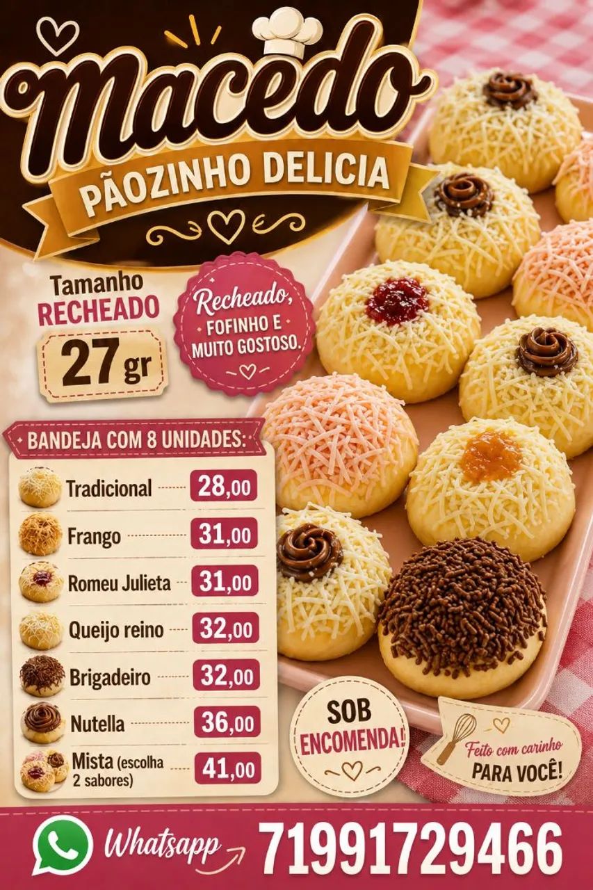 Pão delicia