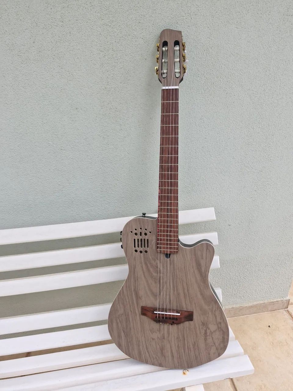 Violão flat estilo godin  - Foto 2