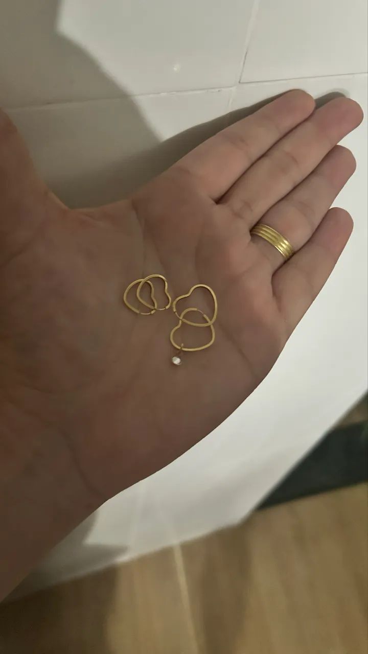 Argola de Ouro 18k - Foto 4