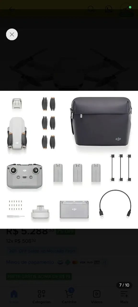 Drone DJI mini 2 Fly more Combo - Foto 2