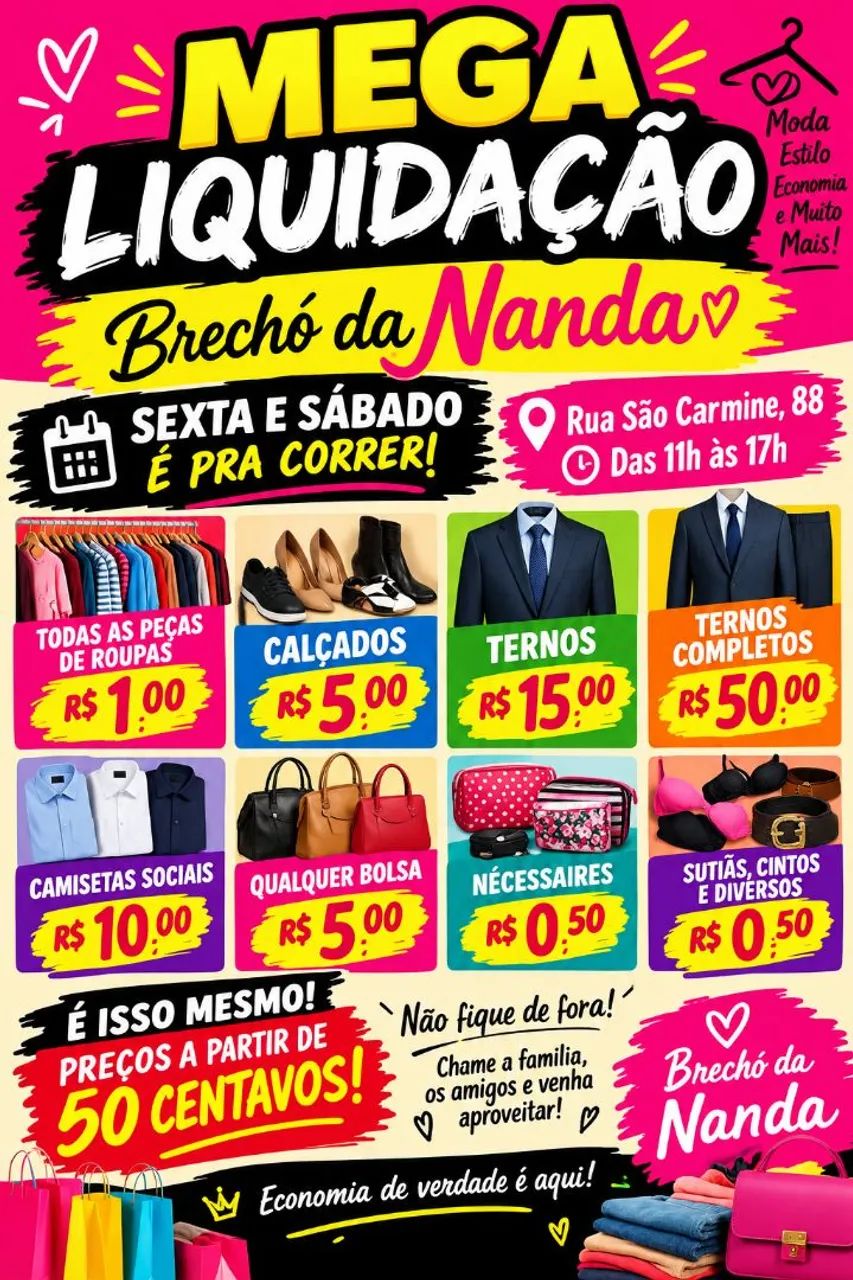 Brechó e sebo da Nanda 