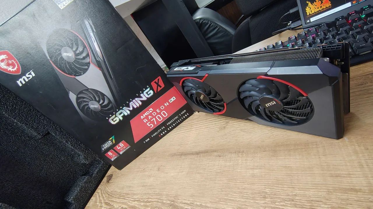 Placa de vídeo AMD Rx5700 8 Gb - Foto 3