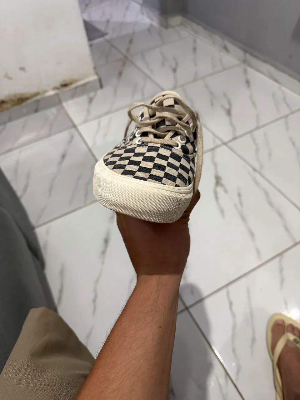 Vans checkerboard true white  - Foto 5
