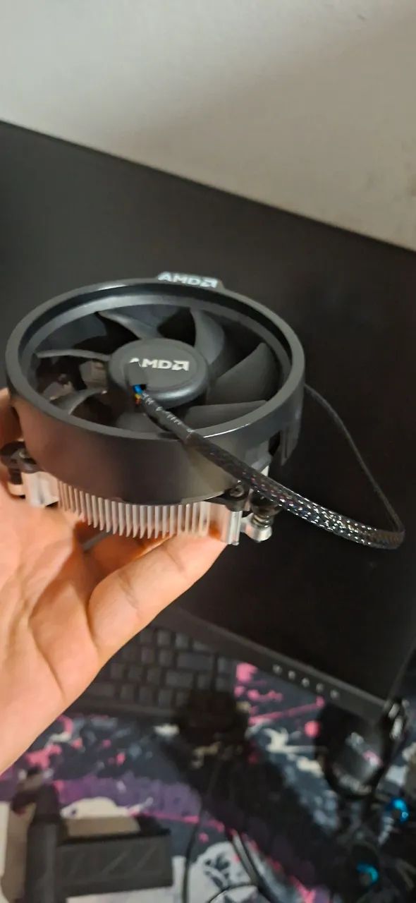 Cooler AMD Wraith Stealth Original AM4 - Novo, Nunca Usado