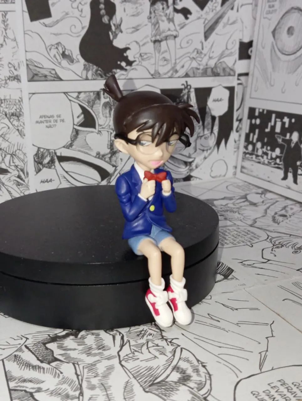 OPORTUNIDADE | Figure Conan Edogawa Detective Conan Colecionavel - Foto 4