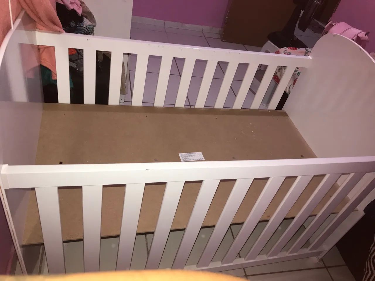 Berço bebê vai com o colchão  - Foto 4