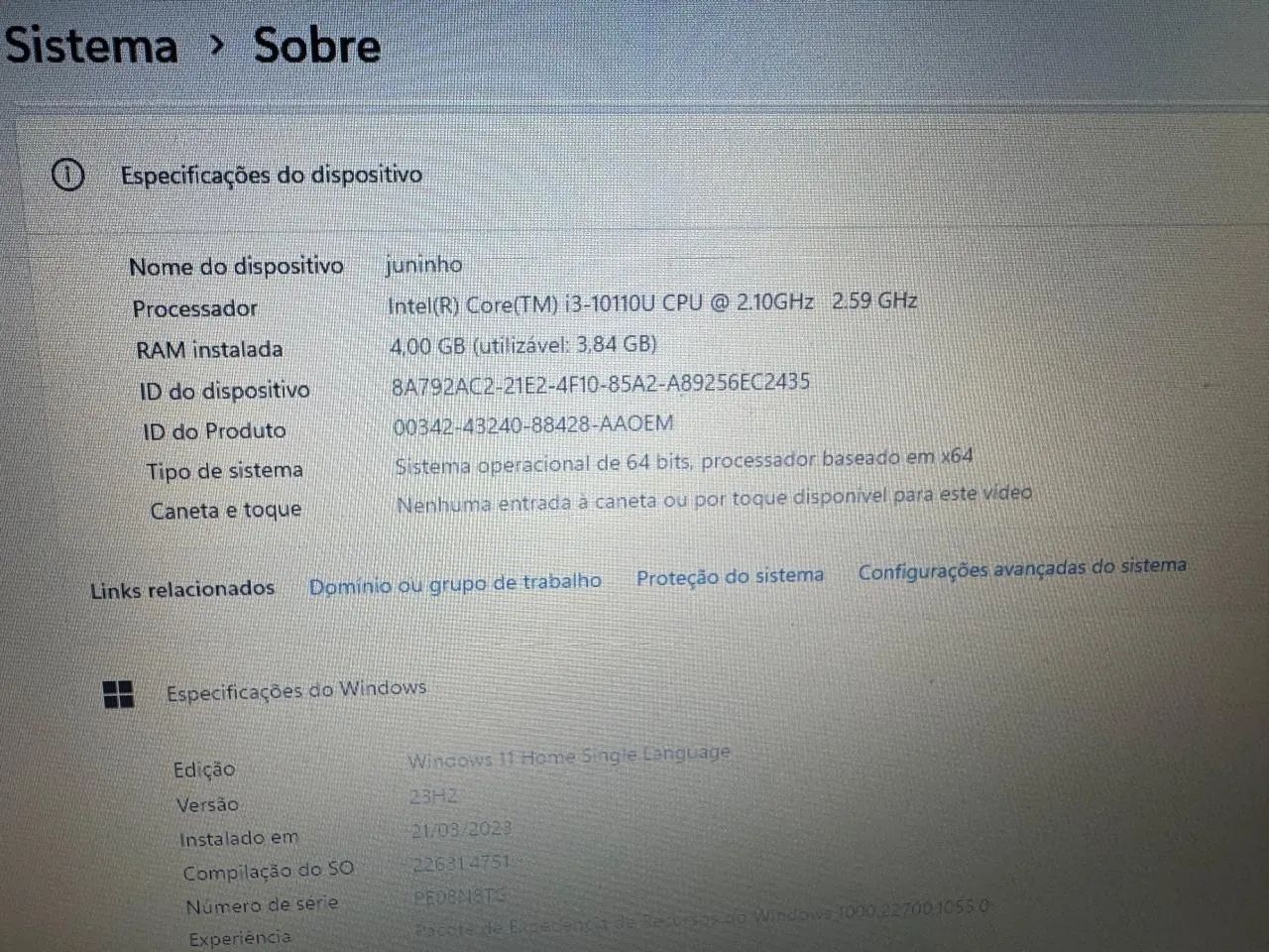 Ideapad i3 Lenovo  - Foto 4