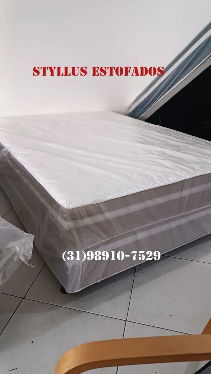 COLCHOBOX CASAL CONJUGADO SEMI ORTOPÉDICO 