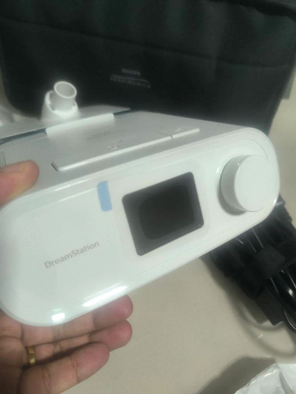 CPAP automático Philips Respironics DreamStation com Umidificador e Acessórios - Foto 2