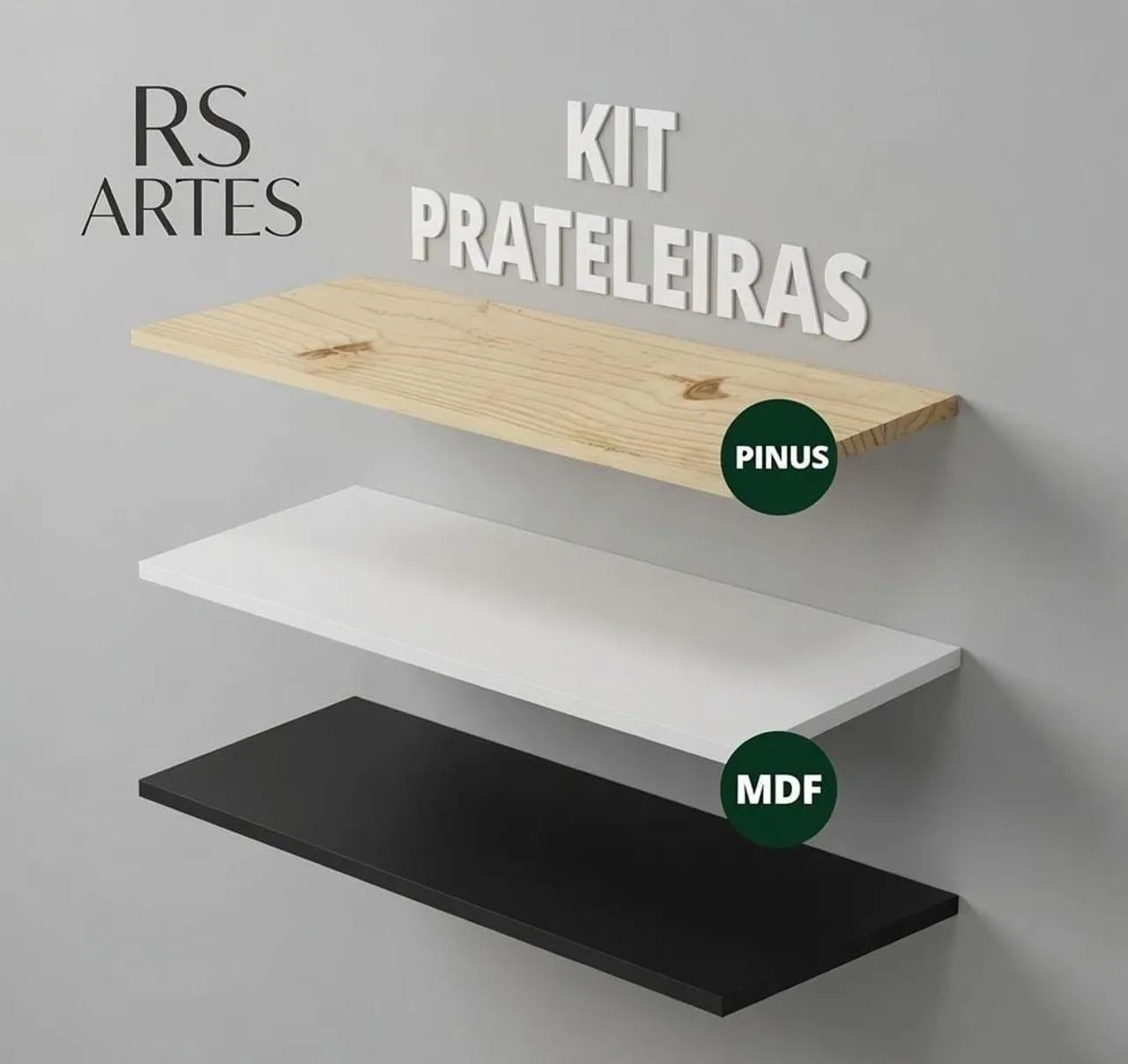 Prateleiras sob medida 