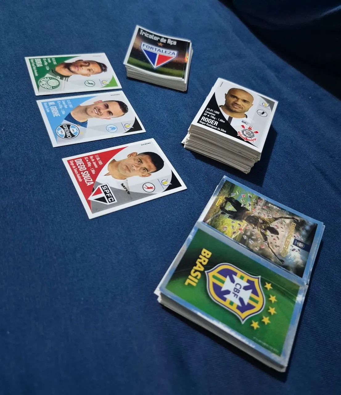 215 figurinhas brasileirão 2018 e 2019