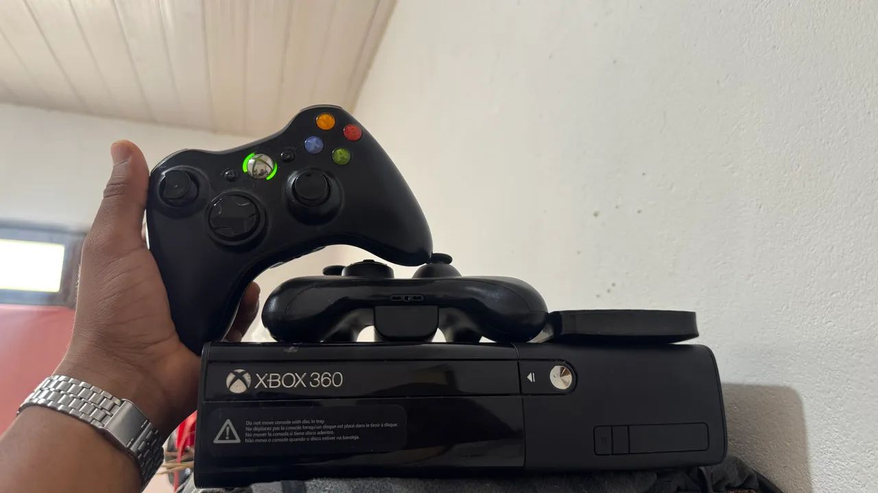 Xbox 360 completo - funcionando perfeitamente