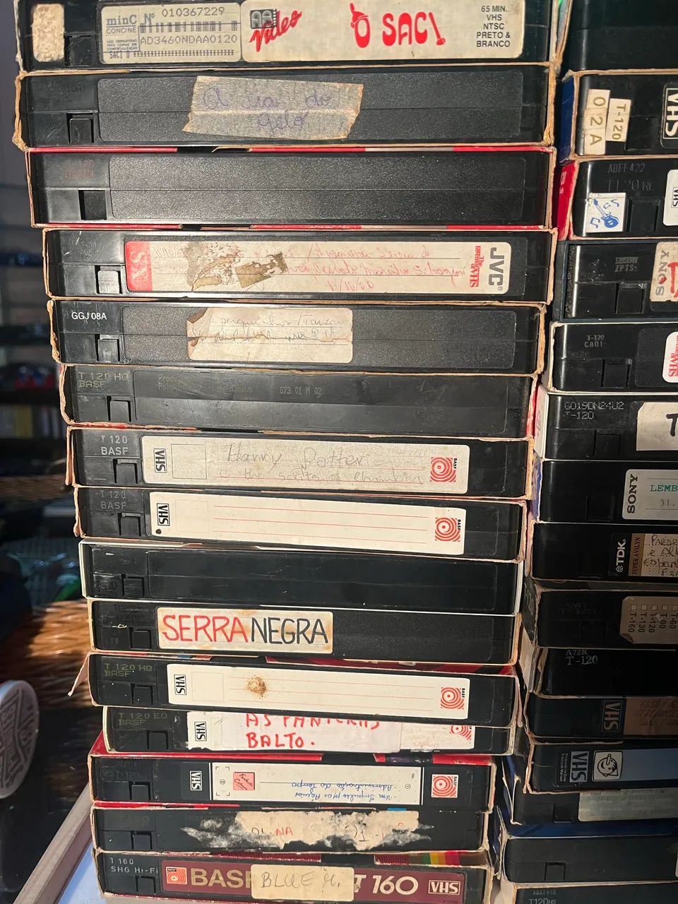 Trinta fitas VHS gravadas Sony JVC  - Foto 3