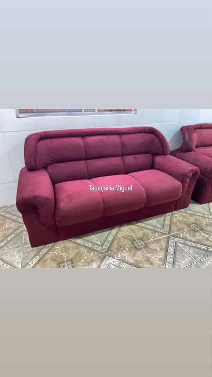 SOFÁ E POLTRONA - REFORMAMOS  - Foto 3