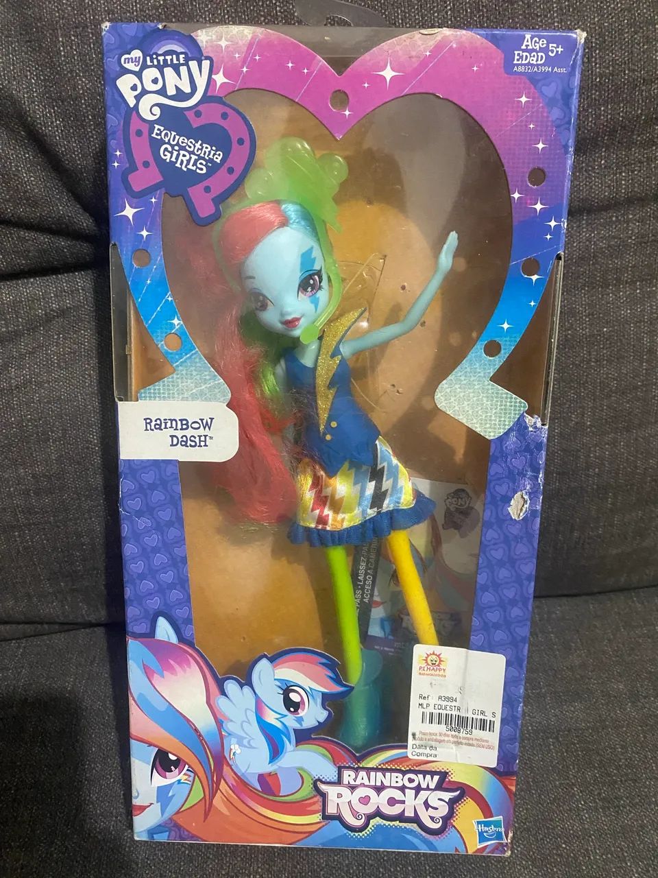 Boneca Rainbow Dash colecionador edição 2014
