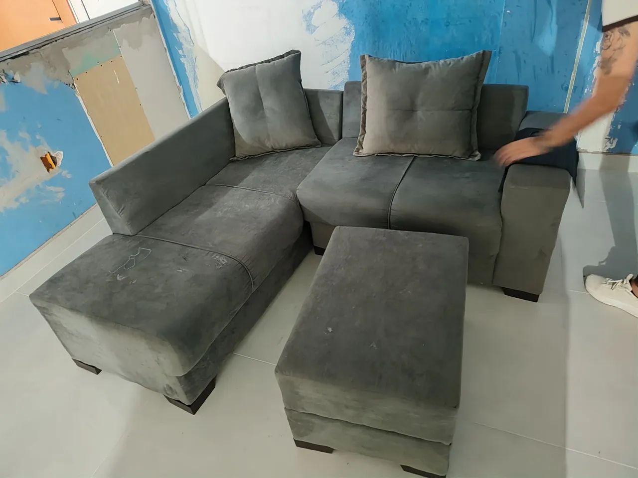 Sofá em L