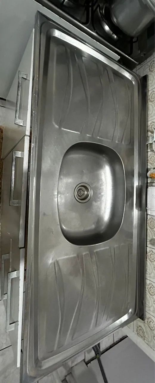 Pia inox 120cm
